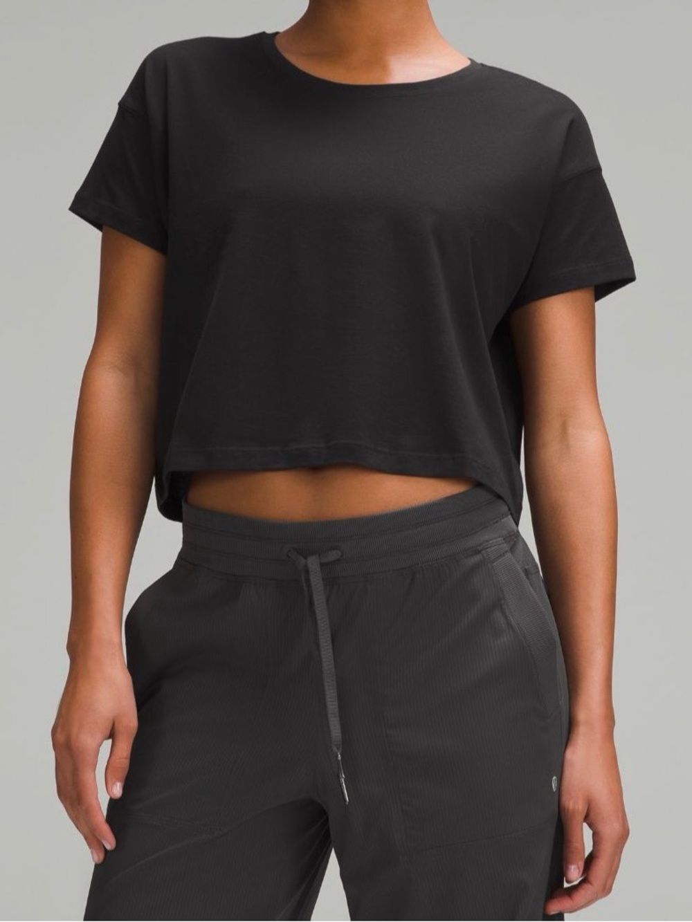 Lululemon Cates Cropped Tee